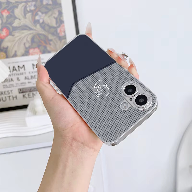 DecoPhone Business-Style Glas-Design Handyhülle für iPhone 11 bis iPhone 17 Pro Max, sturzsicher - Bild 3
