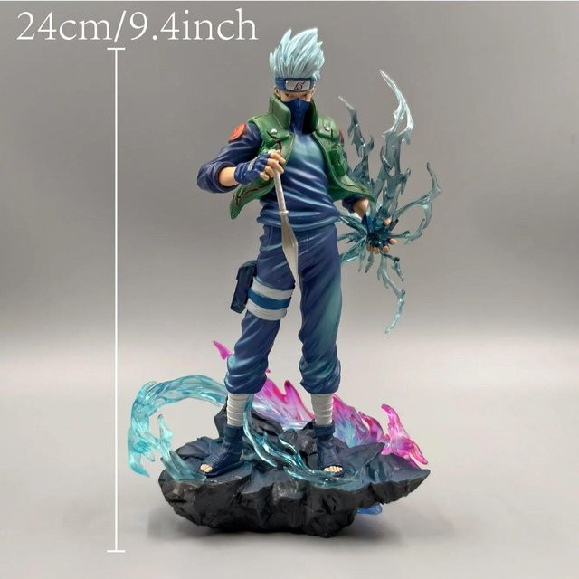 Yiran toy 1 Hatake Kakashi Actionfigur PVC Statue grün - Bild 1