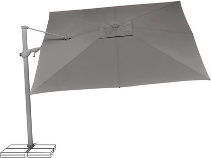 Suncomfort by Glatz Sonnenschirm Varioflex quadratisch grau B/T: 300 x 300 cm - Bild 1