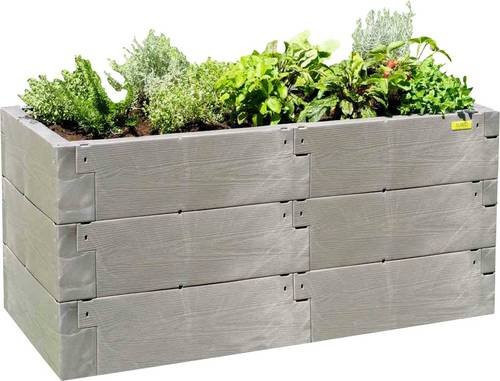 Juwel Hochbeet Timber 3er-Set in Holzoptik Nordic Wood - Bild 1