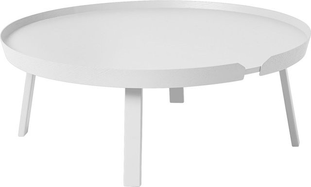 Muuto Around Esstisch XL rund aus Esche in Weiß - Bild 1
