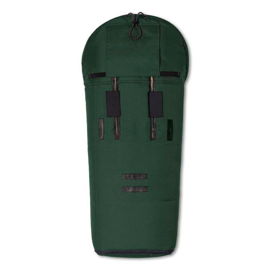 Hofbrucker Kinderwagen Lammfell-Fußsack Iglu in Grün mit Wolle und OEKO-TEX Standard 100 - Bild 2