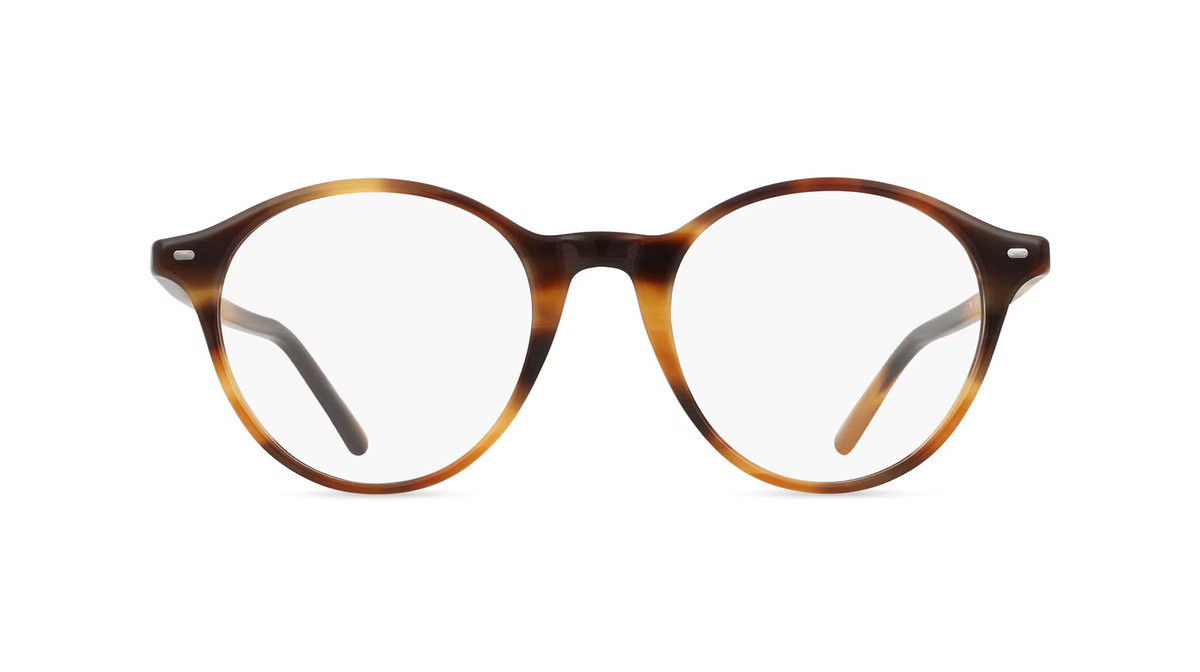 Ray-Ban 0RX5430 Korrektionsbrille, Vollrand, Panto, Acetat, Unisex, braun - Bild 1