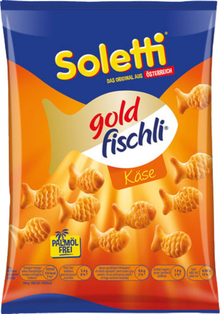 Soletti Original goldfischli Käse 100 g - Bild 1