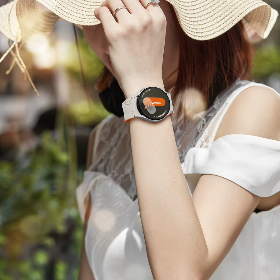 Uhrenarmband Silikon, Samsung Galaxy Watch, Unisex - Bild 4