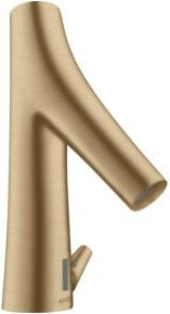 Hansgrohe Axor Starck Organic Elektronischer Waschtischmischer mit Sensor und Thermostat in Brushed Brass - Bild 1