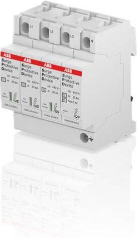 ABB 2CTB803973R1400 OVR T2 3N 40-440 P QS Einbau-Modul in Weiß - Bild 1