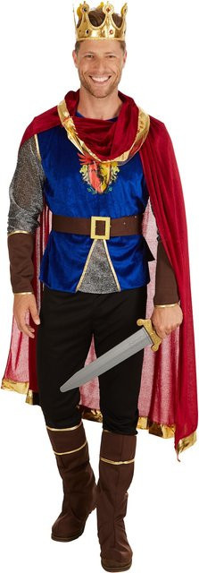 tectake Herrenkostüm König, Fantasy, Plüsch / Textil, Bunt / Mehrfarbig - Bild 1