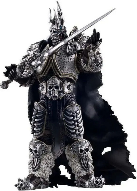 Calede World of Warcraft Arthas Menethil Lich King Actionfigur, 7-Zoll-PVC - Bild 1
