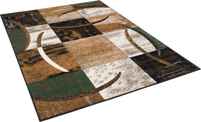 Pergamon Designer Teppich Brilliant Trend Grün, B/T: 140 x 200 cm - Bild 1