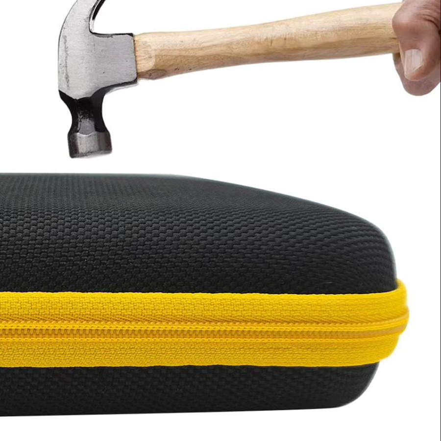Tragbare Reisetasche mit Netztasche als Schutzhülle für die Retroid Pocket 5 Handheld-Spielekonsole in Schwarz - Bild 5