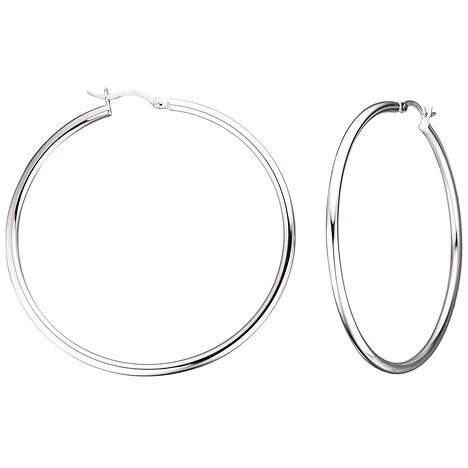 Colfem Creolen, 925 Sterling Silber, rund - Bild 1