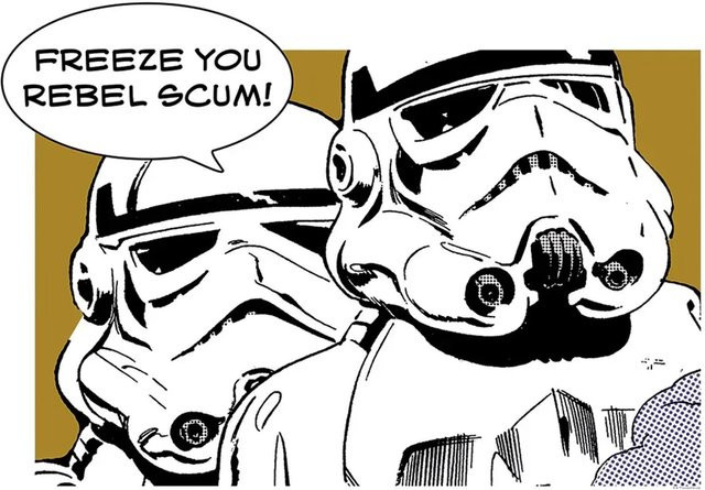 Komar Wandbild Star Wars Stormtrooper bunt, B/H: 70 x 50 cm - Bild 1