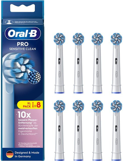 Oral-B Pro Sensitive Clean Aufsteckbürsten, 8er-Pack - Bild 2