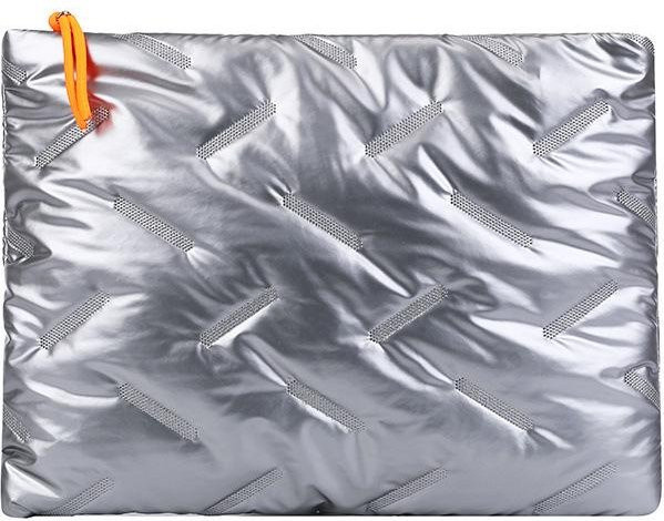 Wasserdichte 14-Zoll-Laptoptasche von Rd lala in Silber mit großem Fassungsvermögen und laser-graviertem Design - Bild 1