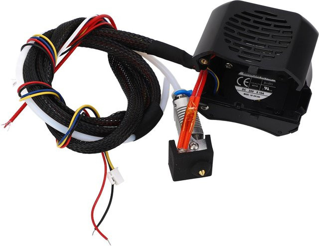 Koogeelife Hotend-Kit für FDM 3D-Drucker mit Doppellüftern für Ender 3 V2 DC24V in Schwarz - Bild 1