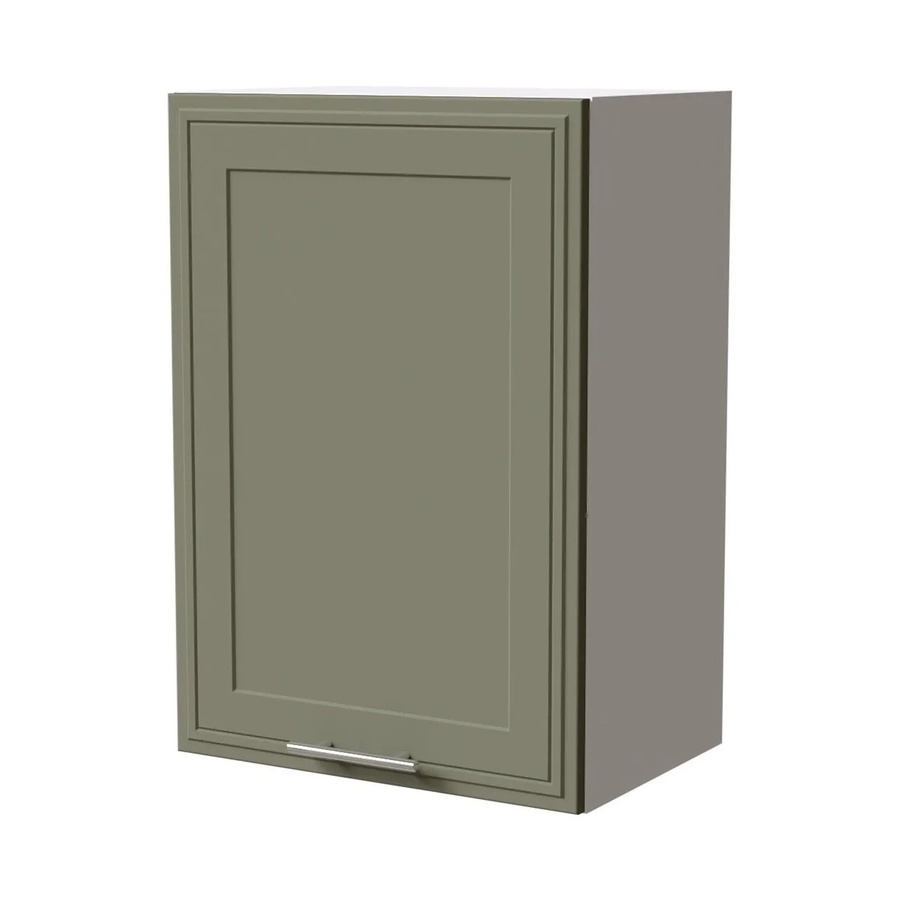 Feldmann-Wohnen Hängeschrank Salo in Weiß und Reed Green Matt mit Kassettenoptik, B/T/H: 50 x 32,5 x 72 cm - Bild 2