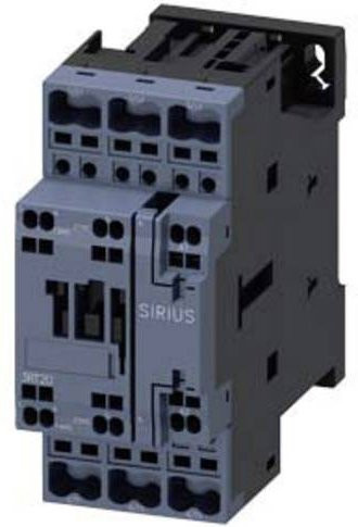 Siemens Leistungsschütz 3RT2025-2AH00 mit 3 Schließern, 690 V/AC, grau - Bild 1