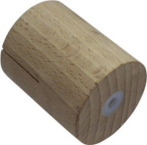 ALPERTEC Bohrlehre für Bohrer von 6,5 mm bis 15 mm in Braun - Bild 1