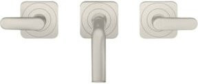 Hansgrohe Axor Citterio Waschtischarmatur UP-3-Loch-Fertigset, Chrom, Ausladung: 16,6 cm - Bild 1