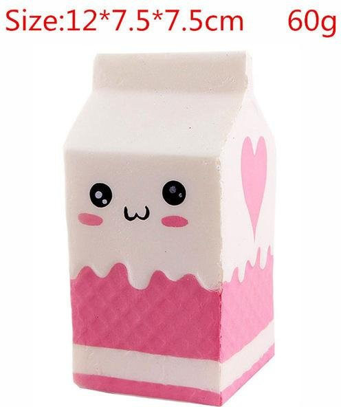 BC Pet Supplies Jumbo Kawaii Squishy Spielset, Essen Tiere Kneten, rosa - Bild 1