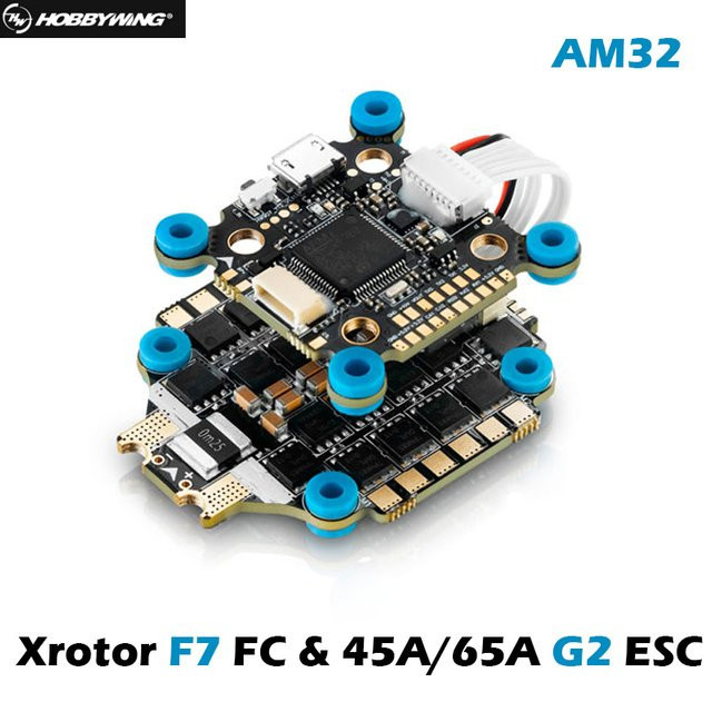 Hobbywing Xrotor AM32 4in1 G2 ESC & F7 Cabrio Flight Controller Combo - Bild 1