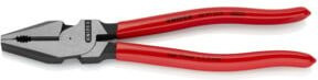Knipex Kraft-Kombizange schwarz-rot mit Kunststoffbeschichtung 225 mm - Bild 1