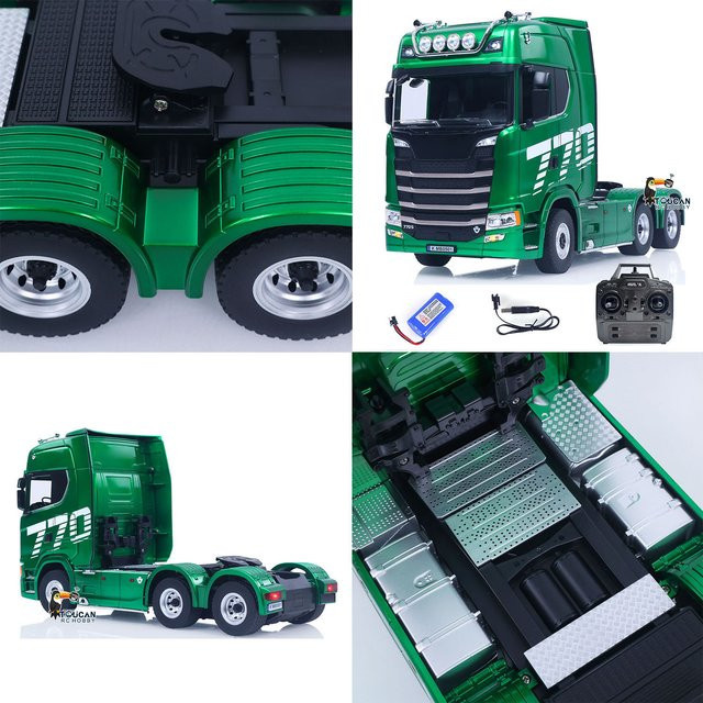 HUINA 1501PRO RC Traktor-LKW, ferngesteuertes Automodell, Maßstab 1:18, mit Licht und Sound - Bild 1