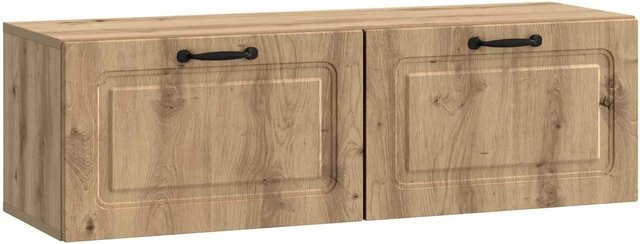 vidaXL Wandmontierter TV-Schrank Artisan-Eiche in Braun, B/H/T: 98 x 30 x 31 cm - Bild 1