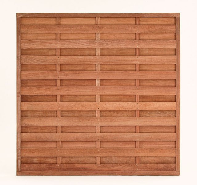 Sichtschutzzaun Holzzaun als Dichtzaun H x B: 180 x 180 cm - Bild 1