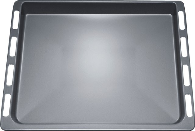 Siemens Backblech HZ331072 aus Emaille in Grau, rechteckig - Bild 1