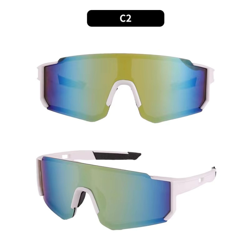 BMAD Sportsonnenbrille, Vollrand, weiß, Kunststoff - Bild 2