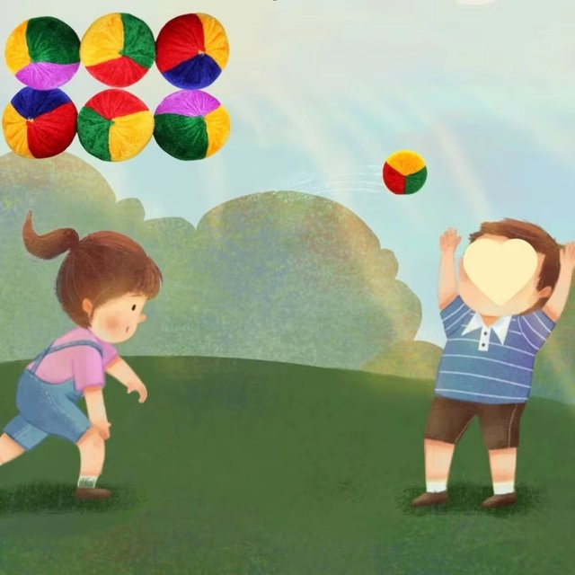 Meade Sandsack-Wurfspiel, Outdoor-Sportspielzeug, Bunt / Mehrfarbig - Bild 1