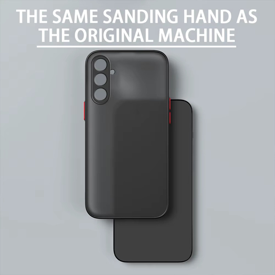 Samsung Matte Armor Bumper Case für Samsung Galaxy S24 FE S25 Ultra 5G Cover in Rot - Bild 5