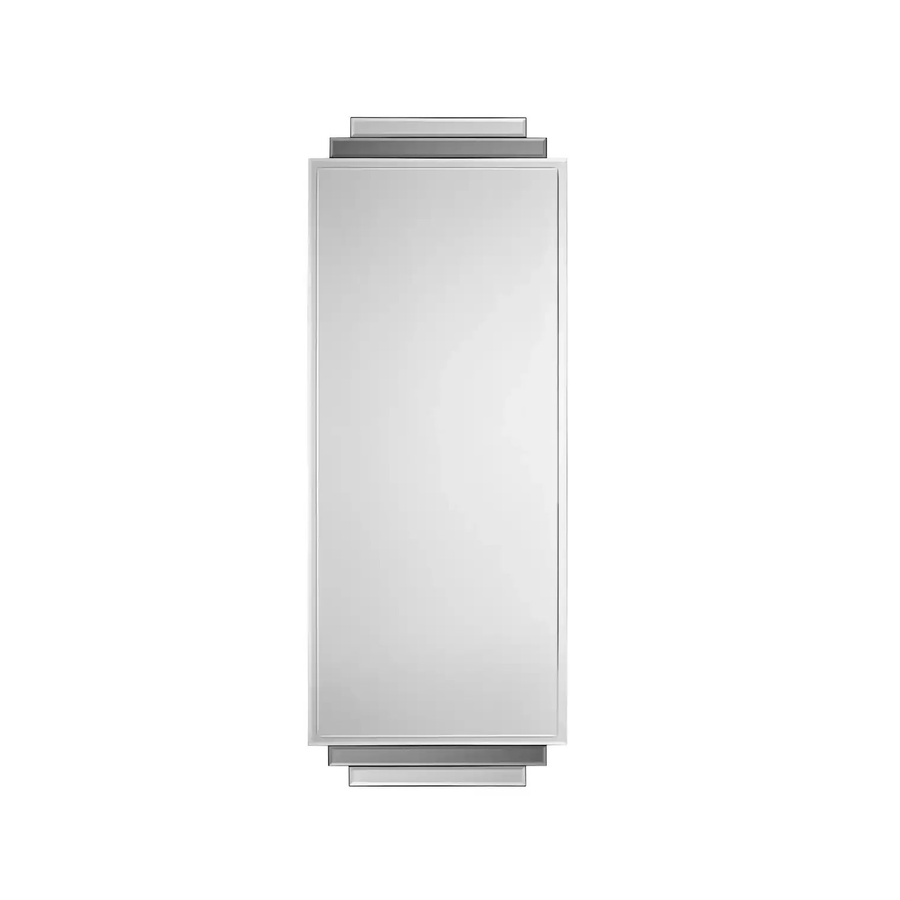 House Doctor Art deco Spiegel in Grau, H x B x T: 130 x 50 x 1 cm - Bild 1