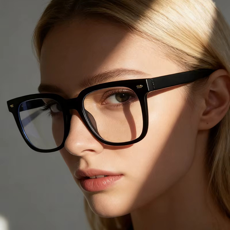 CCspace Lesebrille, Vollrand, Square, Kunststoff, Schwarz, Unisex - Bild 3