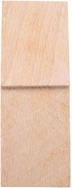 TOMTOP Holzstopfen in Beige für Schmuckherstellung, Gravur und DIY-Projekte - Bild 1