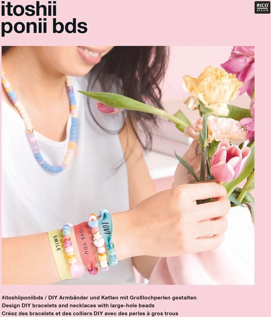 Rico Design Ponii Beads Heft itoshii Bunt / Mehrfarbig - Bild 1