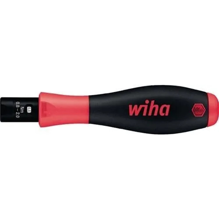 Wiha Drehmoment-Schraubendreher TorqueVario-S mit variabel einstellbarer Drehmomentbegrenzung 0,4-1,0 Nm, Schwarz-Rot - Bild 3