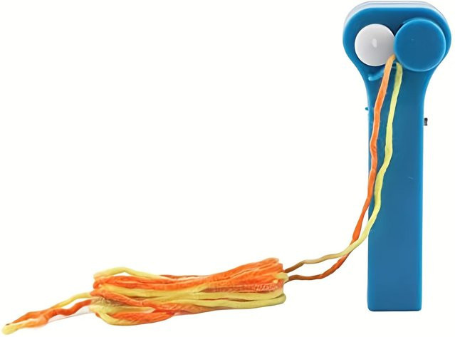 Binchi Outdoor Product Elektrischer Seilwerfer Propeller Spielzeug, blau - Bild 1