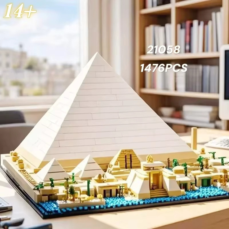Disney Große Pyramide von Gizeh, Bausteinset, 1476 Teile, ab 14 Jahren - Bild 2