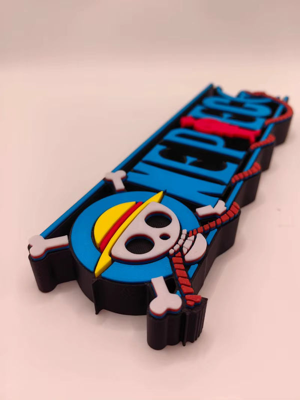 Bandai One Piece 3D Logo Standfigur aus Kunststoff, mehrfarbig - Bild 4
