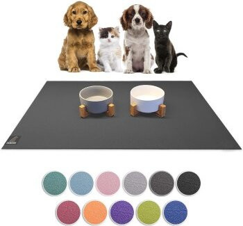 SANOZOO Napfunterlage Grau B: 40 cm, T: 30 cm - Bild 1