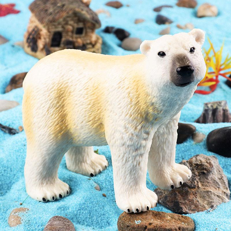 Oenux Eisbär Ursus Maritimus Actionfigur aus PVC für 3-6 Jahre - Bild 1