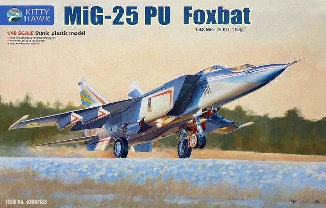 Kitty Hawk MIG-25 PU Foxbat, Fahrzeug, 1:48, ab 14 Jahren - Bild 1