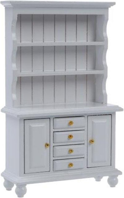 Yiran toy 1 Puppenhaus Miniaturmöbel Schrank, Nebelblau, 1-teiliges Set, ab 6 Jahren - Bild 1
