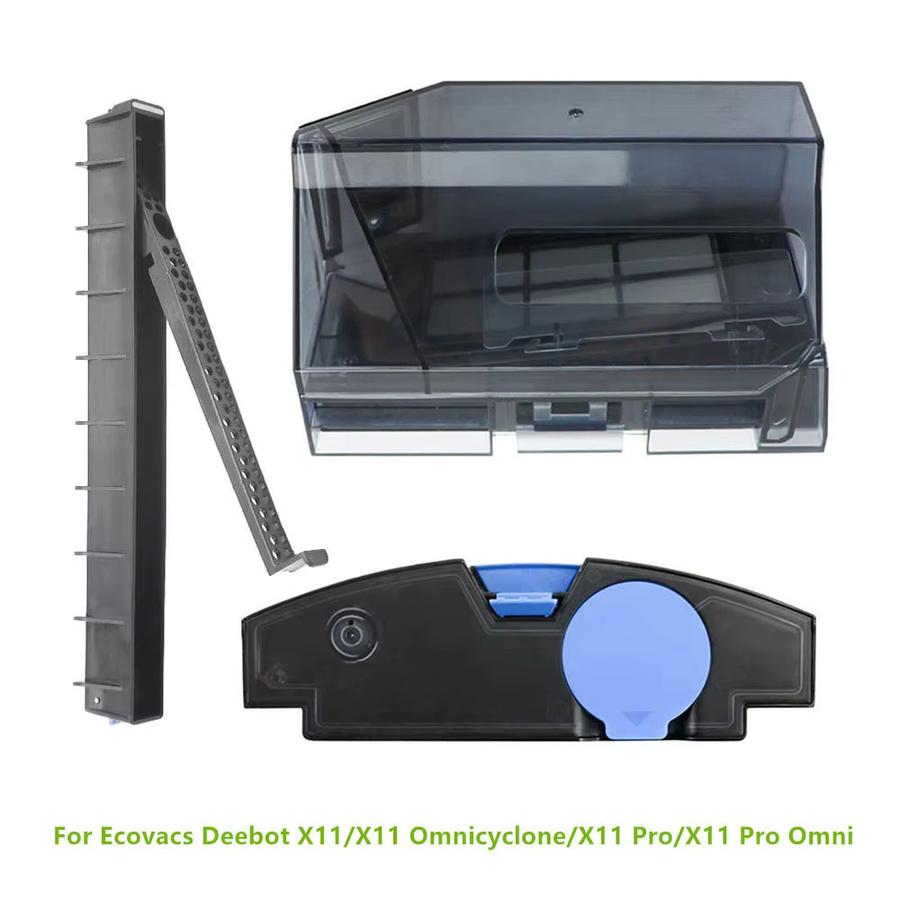 Ecovacs Deebot X11 Omnicyclone Zubehör-Set mit Wasserführungsstreifen, Staubbehälter und Abwassertank für Deebot X11, X11 Pro und X11 Pro Omni - Bild 3