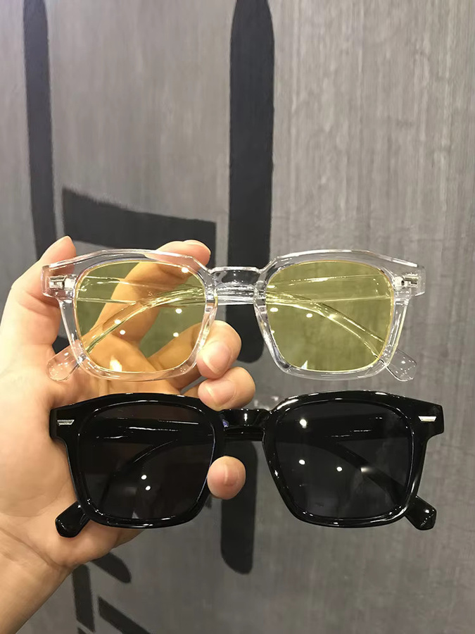 RMM Sonnenbrille, Quadrat, Vollrand, Kunststoff, transparent, Unisex - Bild 2
