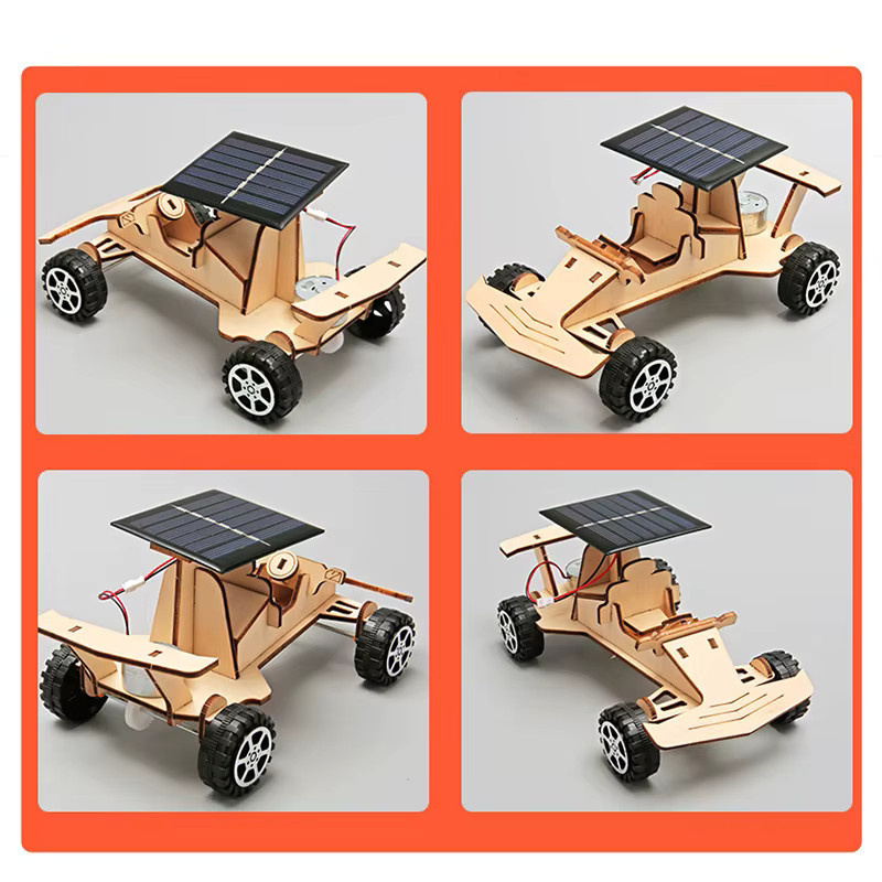 KittenBaby DIY Solarbetriebene Rennautos, Lernmodell, 1-teiliges Set - Bild 4