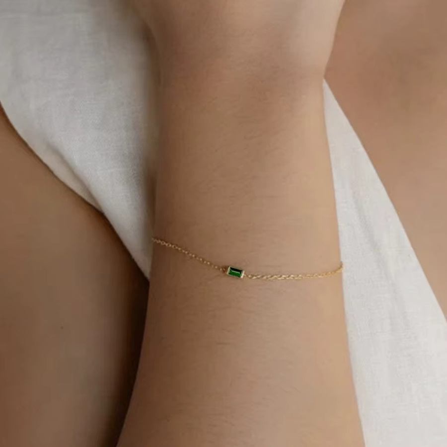 CARLIDANA Armband, vergoldeter Edelstahl, Zirkonia, Damen - Bild 3